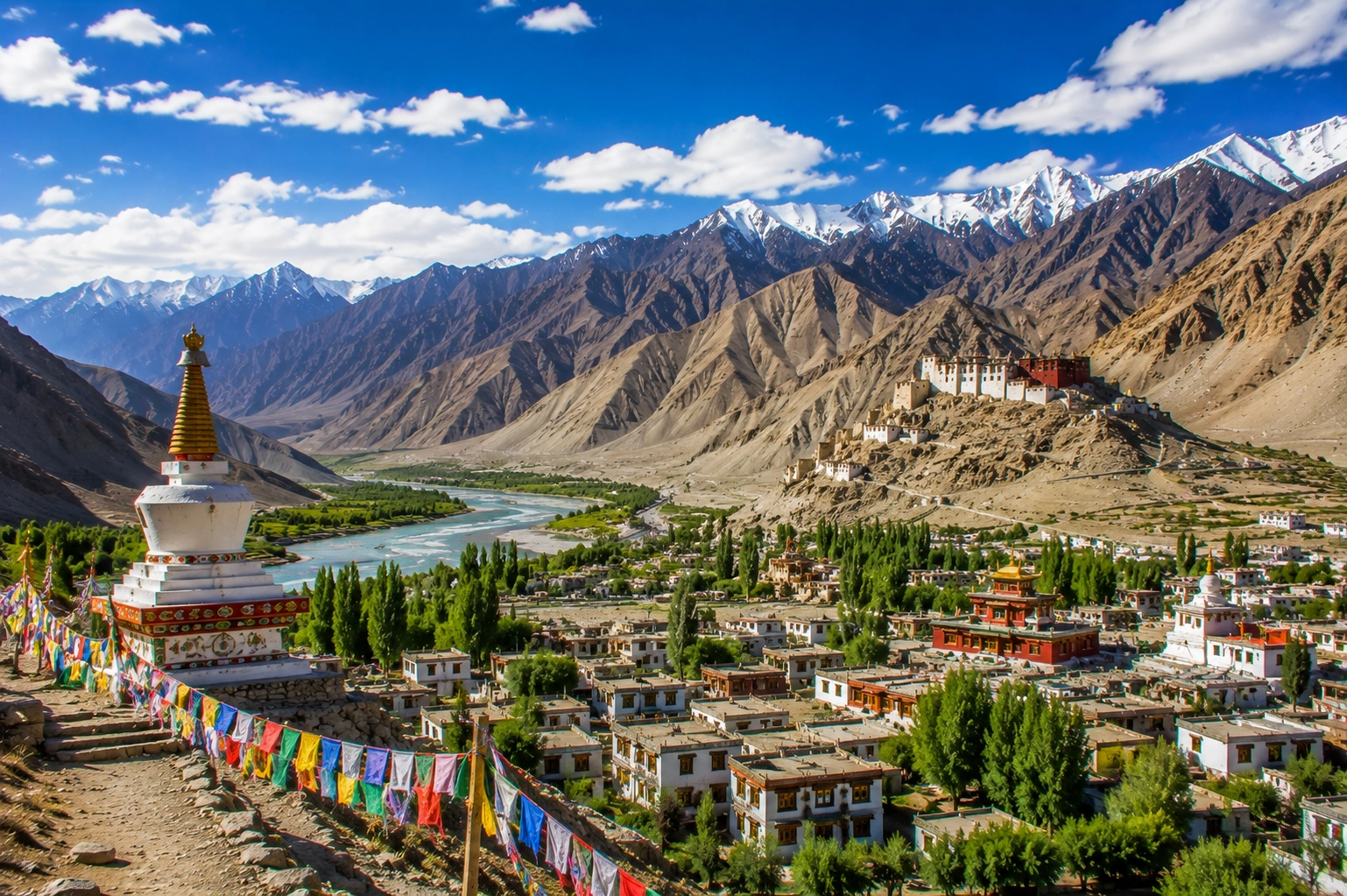Cultural sightseeing tour of monasteries in Leh Ladakh