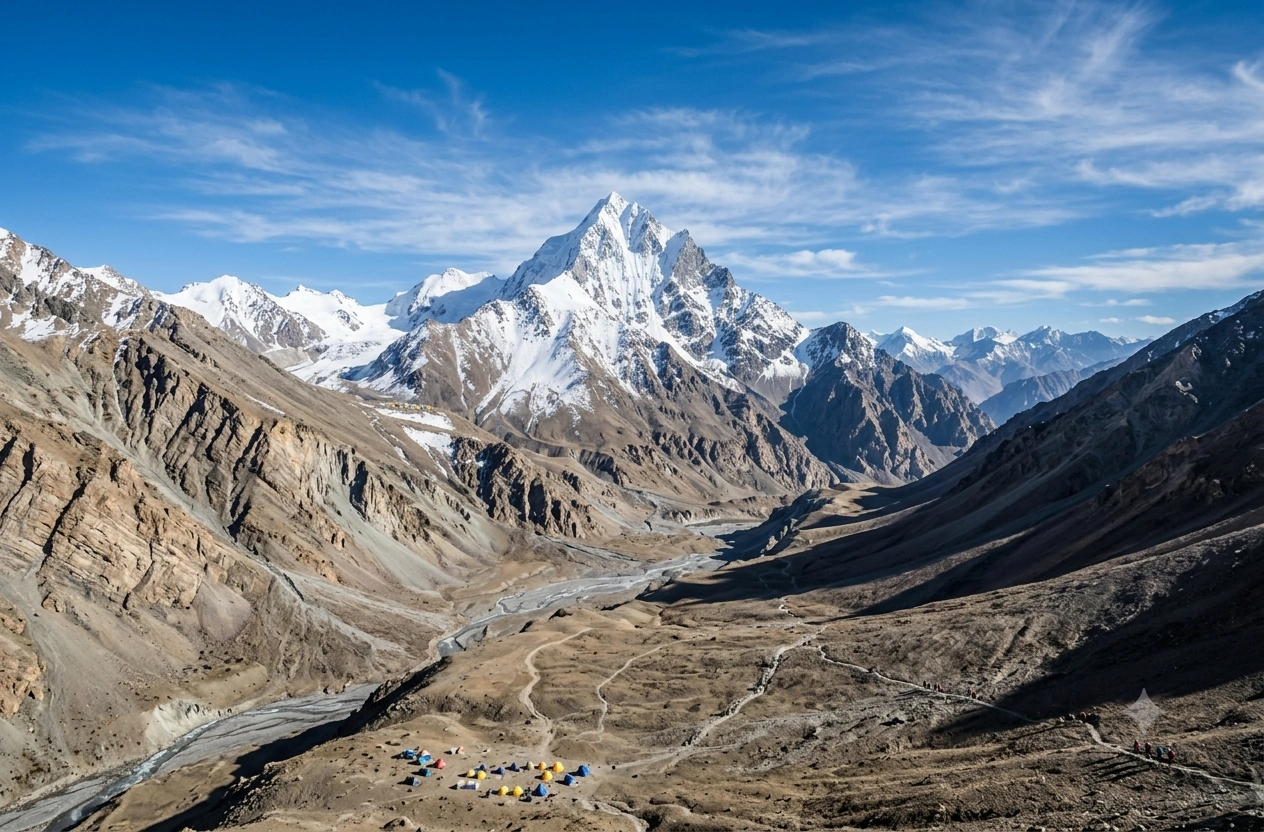 Stok Kangri Summit Expedition – high altitude mountaineering in Ladakh 6153m